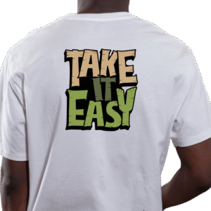 Camiseta Take It Easy Verso